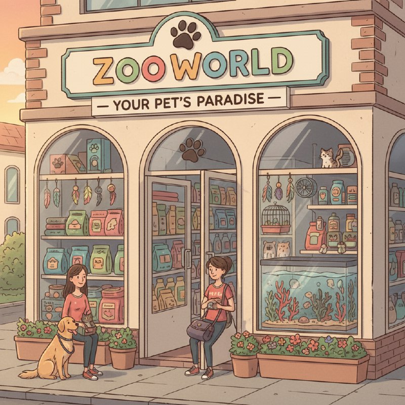 Системы видеонаблюдения 2023 - по настоящее время. Сеть Зоомагазинов по России Мокрый нос