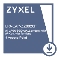 Ключ активации оборудования Zyxel на увеличение числа управляемых точек доступа (4 AP) для устройств серии USG FLEX