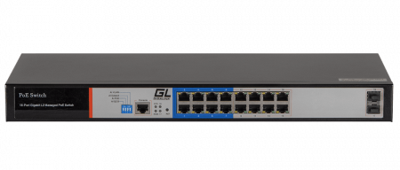 РоЕ-коммутатор Gigalink GL-SW-G205-16P